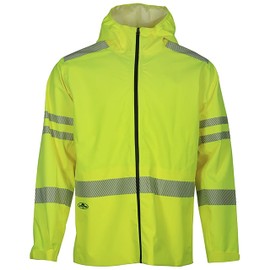 Arborwear Men's 820629 Dripline Hooded Jacket HVSA C3, Hi-Viz Yellow - L