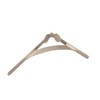 STALLION HARDWARE Premium Solid Brass Shelf Brackets - Stylish Brushed