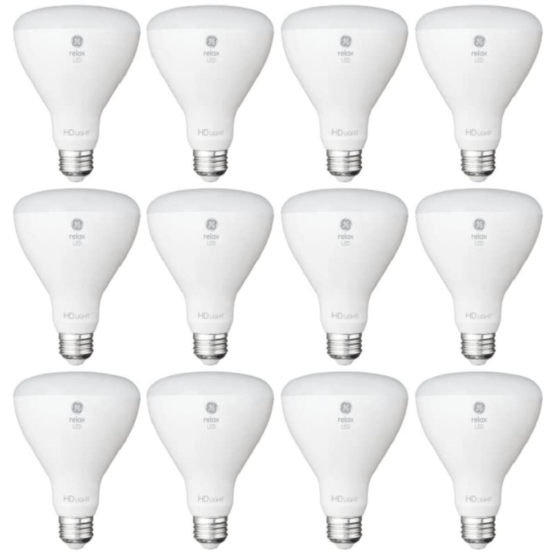 GE Relax 65 W Equivalent Dimmable Soft White Br30 LED