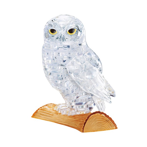 Beverly Crystal 3D Jigsaw Puzzle - Clear Owl (42 Piece)