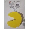 RUZ Pac Man Logo PIXEL 80's Yellow Game Figure Decoupage