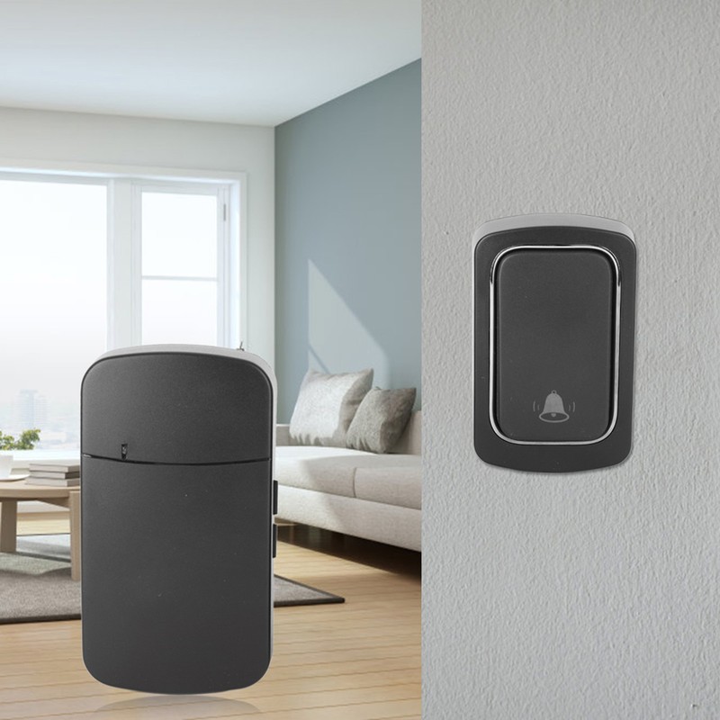 Self Powered Wireless Doorbell Outdoor Home Welcome Ding Dong Door