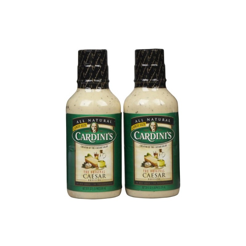 Cardini Original Caesar Dressing, Bottles, 20 oz, 2 pk