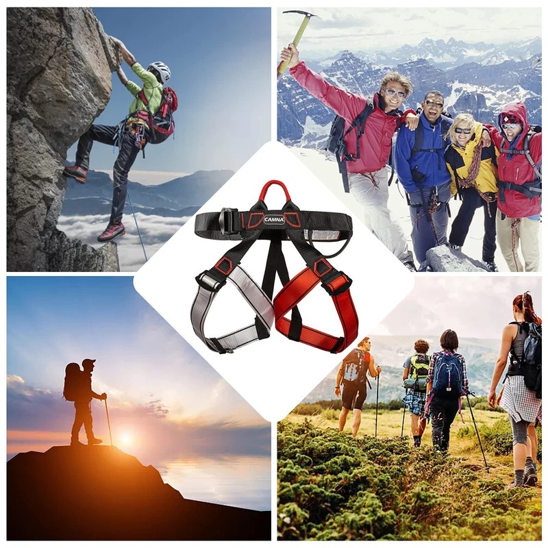 WMLBK Climbing Harnesses Attaching Climbing Material, Half Body Climbing Belt