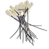 Lsgoodcare 10Pcs 6.3MM 8 Pin Electrical Automotive Wire Connector Kits