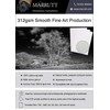 Marrutt 312gsm Smooth Fine Art Production Inkjet Photo Paper -
