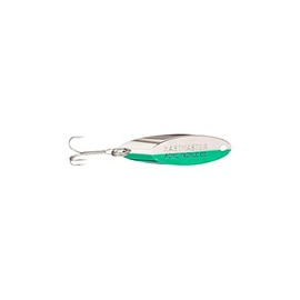 Acme Kastmaster Fishing Lure, Chrome/Neon Green, 3/4 oz.