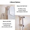 Stainless Steel Bidet Holder, Biveah Handheld Bidet Sprayer Hanger Hook