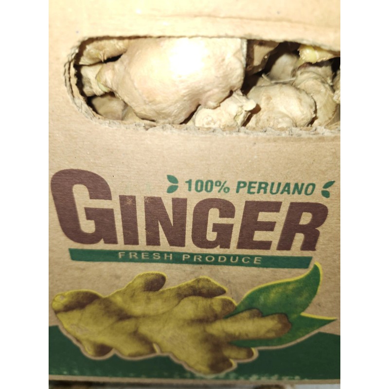 Roots Raw Whole Ginger Roots - 4Lb