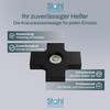 Stahl Präzisionslibellen Cross Spirit Level - Compact & Robust Spirit