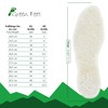 GreenFeet Real Lambskin Insoles Natural Size 36-46 with Free 5H