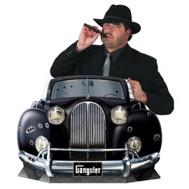 Gangster Car Photo Prop Party Accessory (1 count) (1/Pkg)