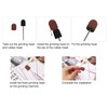 50 Pieces 180# Nail Art Sanding Cap, Nail Drill Polishing