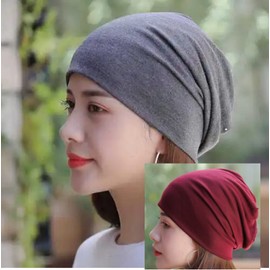 Glamexx24 Beanie Hat for Men and Women: Unisex Winter Fleece Hat Men's Long Classic Slouch Jersey Beanie Hat for Spring, Autumn and Winter, Army Green