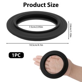 RaitWahl Cassette Toilet lip seal, compatible with Thetford C200, C250, C400, C500, C2, C3, and C4 models for Caravan & Motorhome toilets and waste Tanks