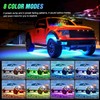 Nilight 4Pcs Car Underglow Neon Accent Strip Lights 252 LEDs