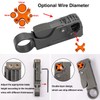 Taiss Coax Cable Crimper Tool Kit with 20 PCS F