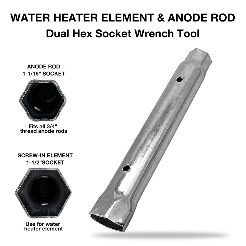Electric Water Heater Tune-Up Kit, Includes Two 4500W 240V Water