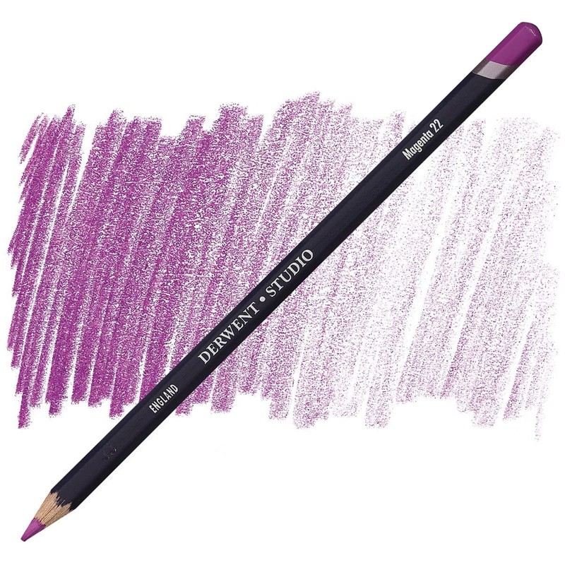 Derwent 22 Studio Pencil - Magenta