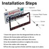 Anime License Plate Frames，Anime Car Accessories for Women and Men