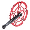 BCD130mm Bike Crankset Crank Arm Aluminium Alloy 47T Single Speed