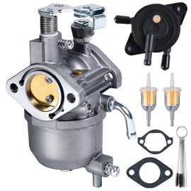 Carburetor for EZGO Kawasaki Engine RXV 2008,Gas Golf Carts TXT 2010-2015,EZ-GO Valor 2010-2014 with Fuel Pump,Carb Repalce OEM # 808656 602061 72873G01