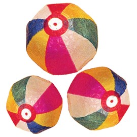 Paper Balloons, Set of 15 (3 Sizes x 5), Beanbag, Nostalgic Toy, Hospital, Toy, Festival, Children's Party, Nursing Home
