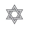 Star of David Judaism Jewish Faith Vinyl Decal Car Sticker