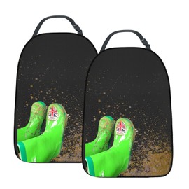 Elitecran Seat Protector Car Backrest Waterproof Pack of 2 Car Seat Back Protector 420D Oxford Protection Back Children Anti-Dirty Back Seat Protector Front Seats