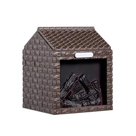 Charcoal Mini Humidifier 200mL Cool Mist Humidifier, USB Powered, Auto Shut-Off, Perfect for Bedroom, Office (Coffee)