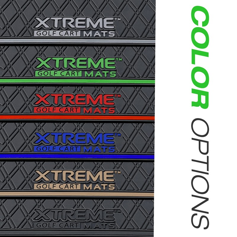 Xtreme Mats Dash Mats and Golf Cart Cubby Inserts for