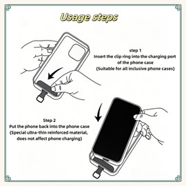 TIKIYOUN Phone Strap Lanyard Crossbody for Around the Neck Adjustable Colorful Cell Phone Lanyard with Tether Tabs Key-Rings for Women (Maya)