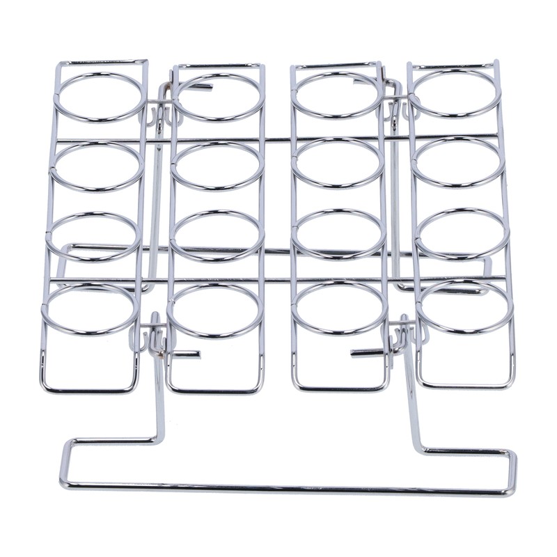 16-Hole Folding Baking Rack Ice Cream Rack Stand Cone Cupcake