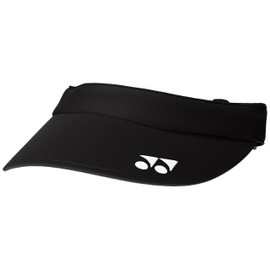 Yonex 40054 Tennis Wear, Very Cool Sun Visor, Unisex, black (007)