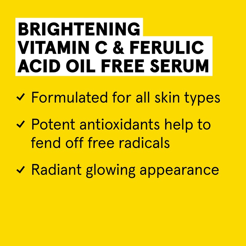 ACURE Brightening Vitamin C & Ferulic Acid Serum | Oil