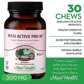 Maxi Active Pro-30™ Chewable Tablets Children Friendly Bubble Gum Flavor