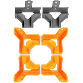 Carpenter's Holder 4xL 2xT, Holes for BLUM Mounting Plate 18 mm, Angle Clamp, Corner Tensioner, Woodworking