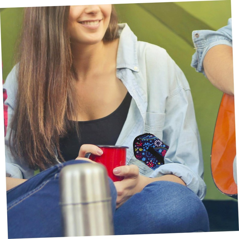 OHPHCALL 5pcs Silver Infused Pee Cloth for Women Hiking Camping