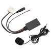 Bluetooth5.0 AUX IN Cable Adapter ISO Handsfree Microphone Replacement for