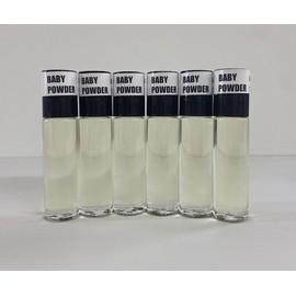 Akim's Perfume Body Oil 0.5 oz (6pc) BABY POWDER UNISEX