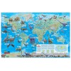 CoolOwlMaps World of the Dinosaurs Wall Map Poster - 36x24