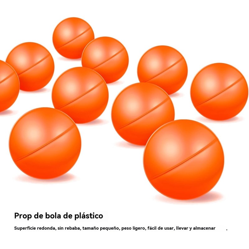 Mipcase 25 Piezas Bolas De Lotería Plásticas Reutilizables 1.57 Pulgadas