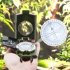 COVVY Compass Navigation, Multifunctional Orienteering Waterproof Compass with Survival Whistle,Mini