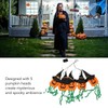 Pumpkin String Lights Clear Pattern Spooky Ambience Battery Powered LED