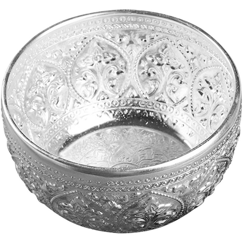 IMIKEYA Thai Bowl Incense Bowl Retro Aluminium Bowl Incense Bowl