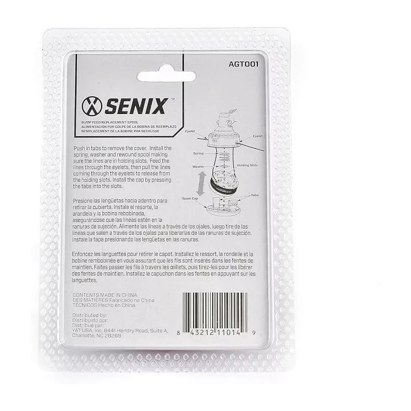 SENIX AGT001 10 FT Spooled Trimmer Line for Gas Powered