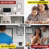 Magnetic Whiteboard, Small White Magnetic Board, Magnetic Mini Whiteboard, Dry