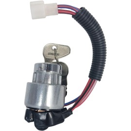 EZROAD Ignition Switch Lock & 2 Key 34670-31820 34670-31823 Compatible with Kubota MX5800H MX4800 L6060HST L5740HST3 L5240 L5060 L5040 L5030 L4760 L5460HST L5740HST L2900 L3300 L4200 L3430 L4330 L3240