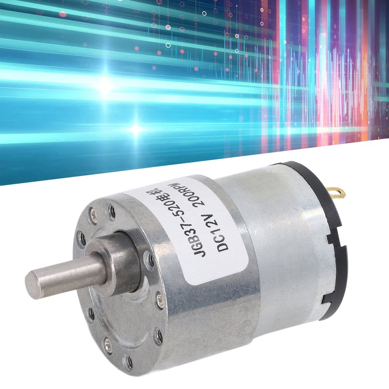 Gear Motor DC 12V Speed Reduction Geared Motor with Hall