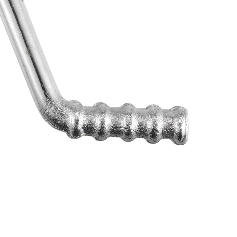 X AUTOHAUX 13mm Motorcycle Kick Start Lever Kickstarter Lever Silver